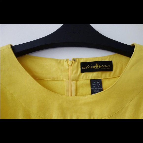 The OC Edie Rose Yellow studded Dress rachel bilson - Picture 4 of 5